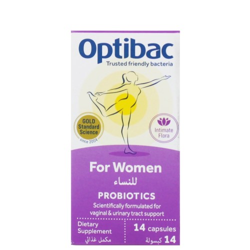 OptiBac, Probiotics for Women Vaginal Health Support with Lactobacillus Strains, 14 Capsules OptiBac, Probiotics for Women Vaginal Health Support with Lactobacillus Strains, 14 Capsules