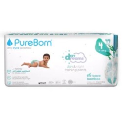 PureBorn Baby Pants Day & Night, Size 4, 44 pcs