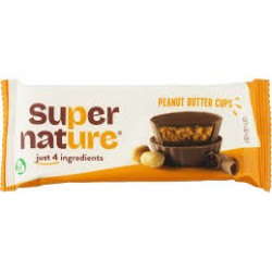 Super Nature, PEANUT BUTTER CUPS, 40g