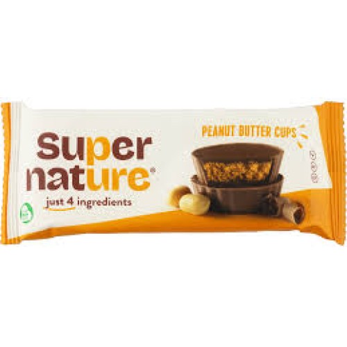 Super Nature, PEANUT BUTTER CUPS, 40g