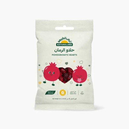 Natureland, Pomegranate Hearts, 50g