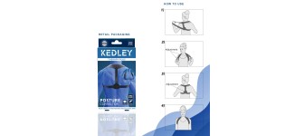 Kedley, Level 3 Posture Corrector One Size