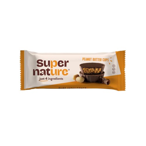 Super Nature, PEANUT BUTTER CUPS, 40g