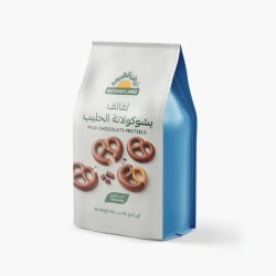 Natureland, Organic Milk Chocolate Pretzels, 100g