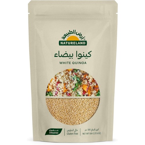 Natureland , White Quinoa , 500g