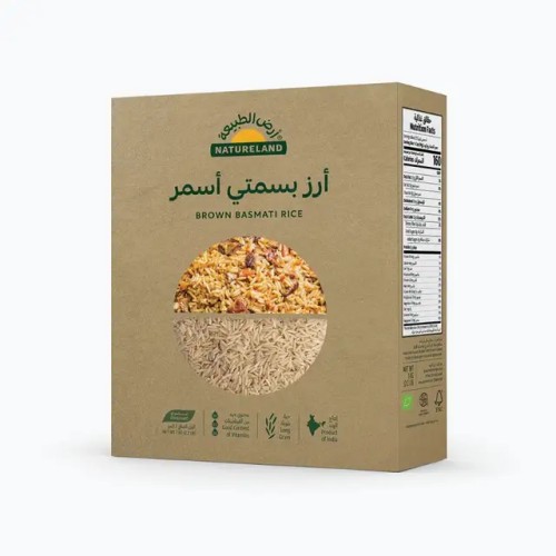 Natureland , Brown Basmati Rice , 1Kg