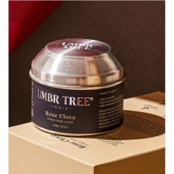 Umber Tree, Rose Clove Organic Fine Fragrance Candle, 150 Gm