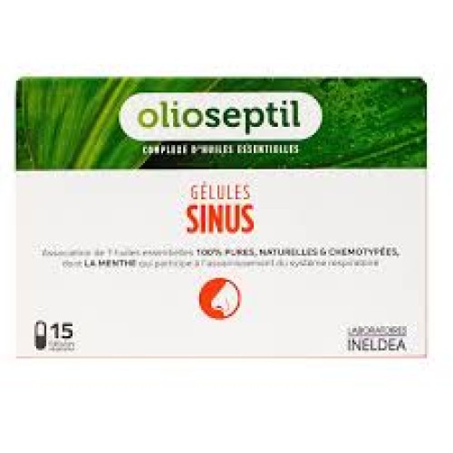 Olioseptil, Natural Nasal , Sinus Support, 15 Capsules Olioseptil, Natural Nasal , Sinus Support, 15 Capsules