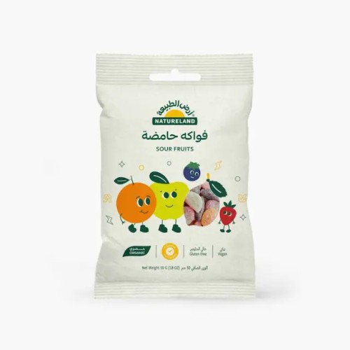 Natureland, Sour Fruits, 50g