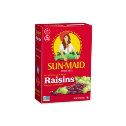 Sun-Maid, Yogurt Covered Raisins, Chocolate, 6 Boxes, 30g Each