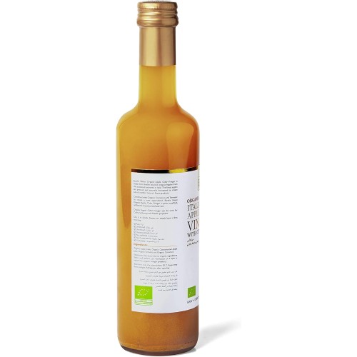 Earth's Finest, Organic Apple Cider Vinegar with Cinnamon & Turmeric, 500ml
