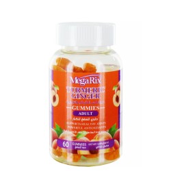 Megarix, Turmeric and Ginger Gummies, anti inflammtory, 60