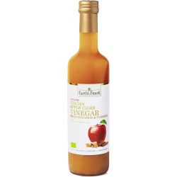 Earth's Finest, Organic Apple Cider Vinegar with Cinnamon & Turmeric, 500ml