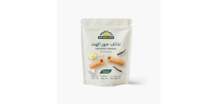 Natureland, Coconut Wafers Vanilla, 75g