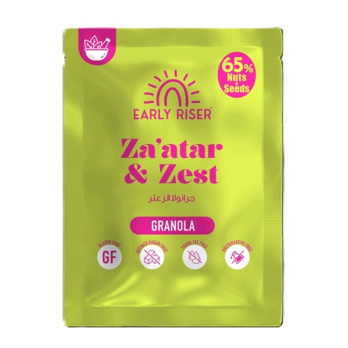 Early Riser, Zaatar Granola Sachets, 35g