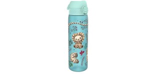 Ion8 , Water Bottle , Slim , Zebra, blue, 500ml